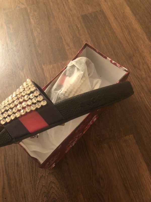 Diamond Gucci slides for Sale in Riverview, FL OfferUp