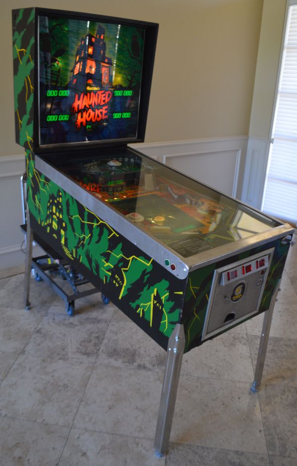 haunted house pinball machine for sale