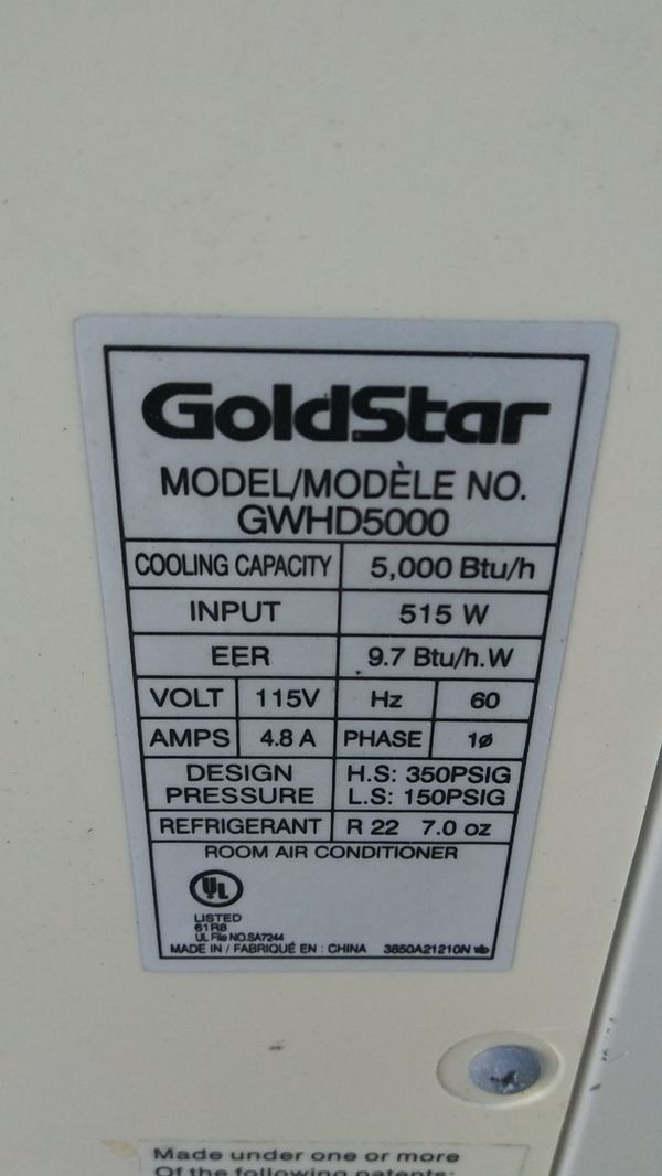 Goldstar 5000 BTU air conditioner for Sale in Miami, FL OfferUp