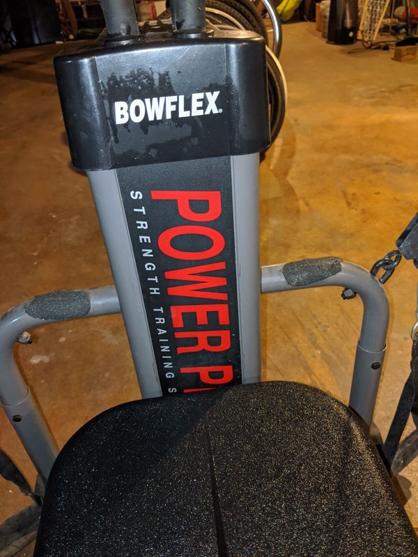 BOWFLEX POWER PRO FITNESS STRENGTH TRAINING MACHINE 50, 30, 10, 10 & 5