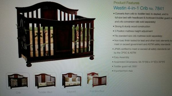 Delta Westin 4 In1 Crib Mattress For Sale In Norfolk Va Offerup