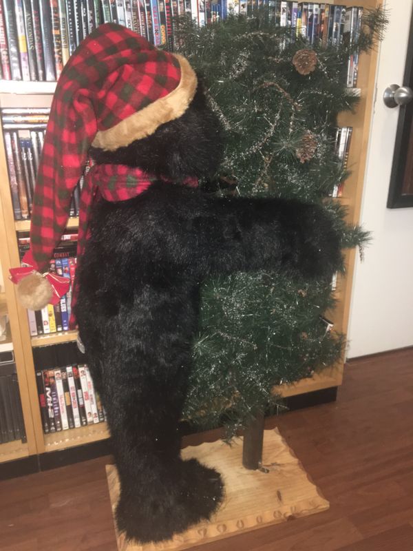 christmas black bear