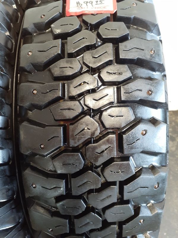 225 75 16 cooper tires studded LT 10 PLY LOAD RANGE E $180 for both ...