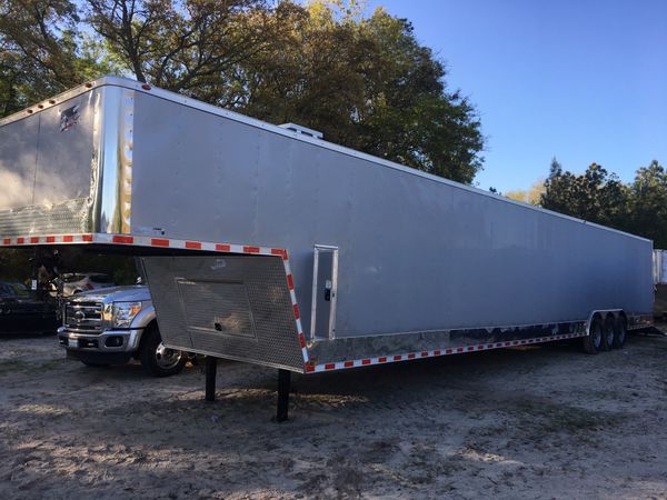 52ft Gooseneck Enclosed Trailer For Sale In Sacramento Ca Offerup