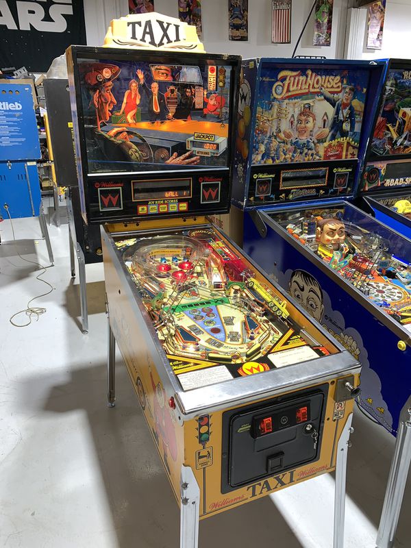 williams taxi pinball machine for sale