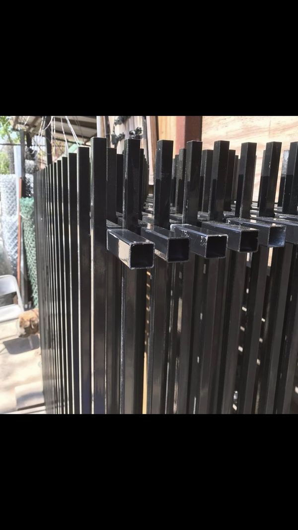 Iron fence panels/ 6’x8’ for Sale in Houston, TX OfferUp