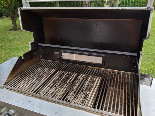 5 burner members mark grill