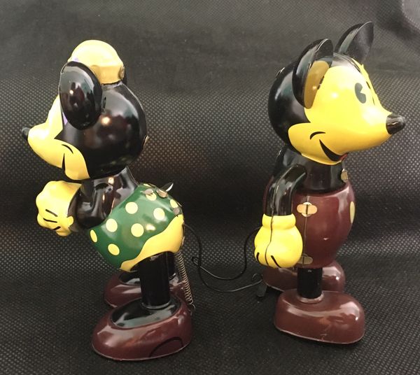 minnie mouse wind up toy