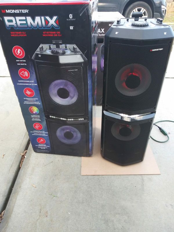 Monster DJ remix Bluetooth speaker for Sale in Charlotte, NC OfferUp