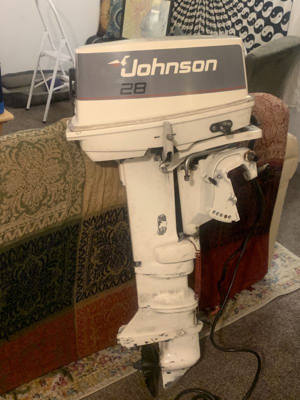 Johnson 28 SPL - outboard motor - Great condition for Sale in HUNTINGTN