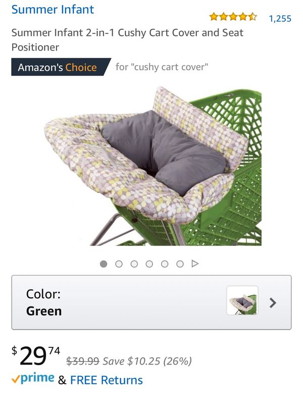Summer Infant 2 In 1 Cushy Cart Cover And Seat Positioner For Santa Clarita Ca Offerup