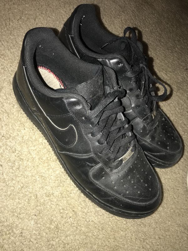 all black af1 high