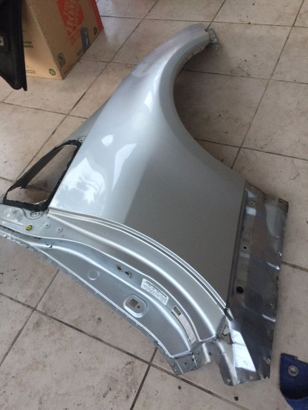 03-08 NISSAN 350z LEFT DRIVER REAR QUARTER PANEL OEM SILVER K23 for ...