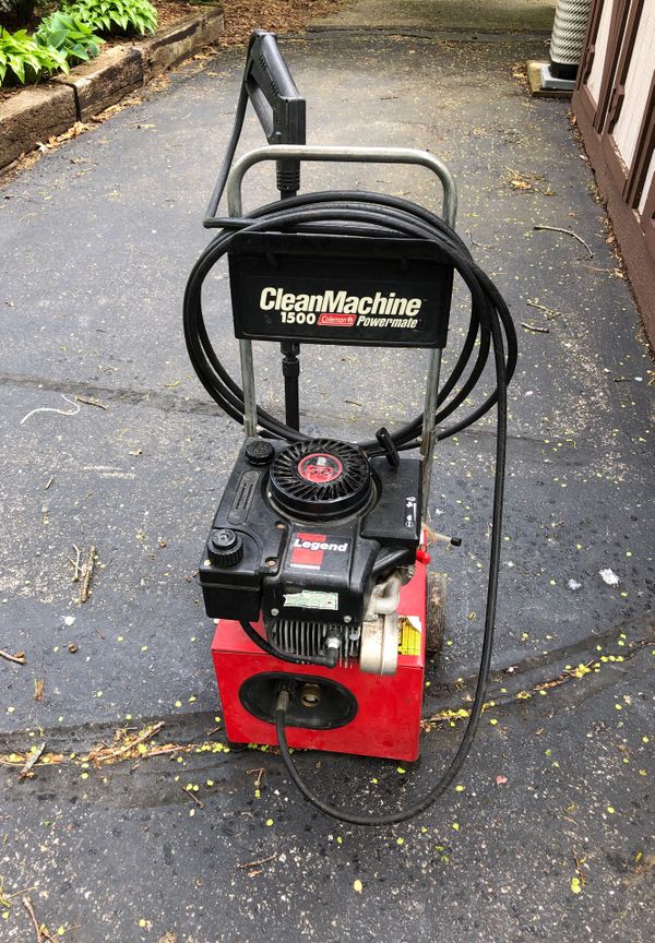Coleman Power Pressure Washer Clean Machine 1500 PowerMate for Sale in