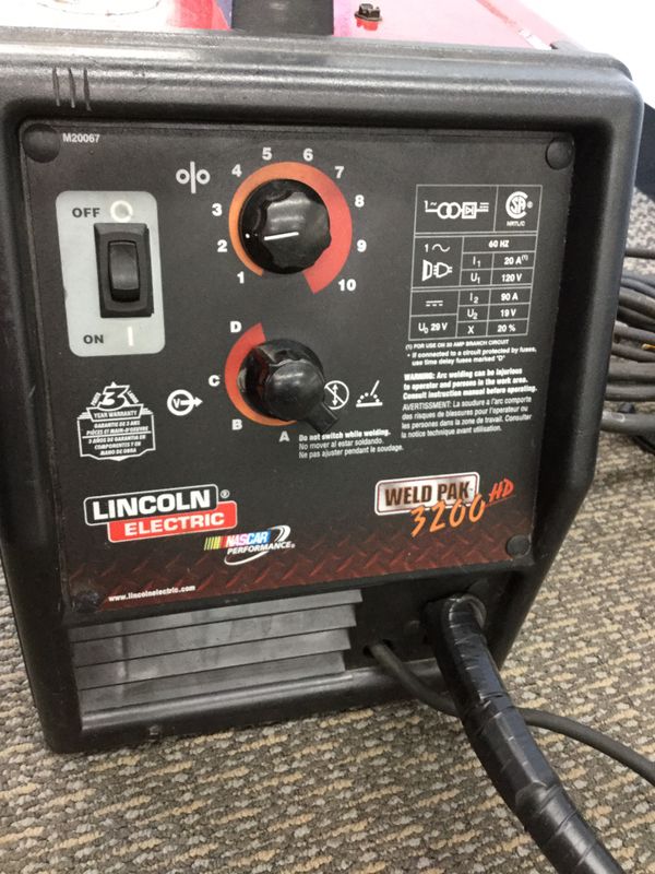 Lincoln Electric Weld Pak 3200 HD Mig Welder for Sale in Auburn, WA