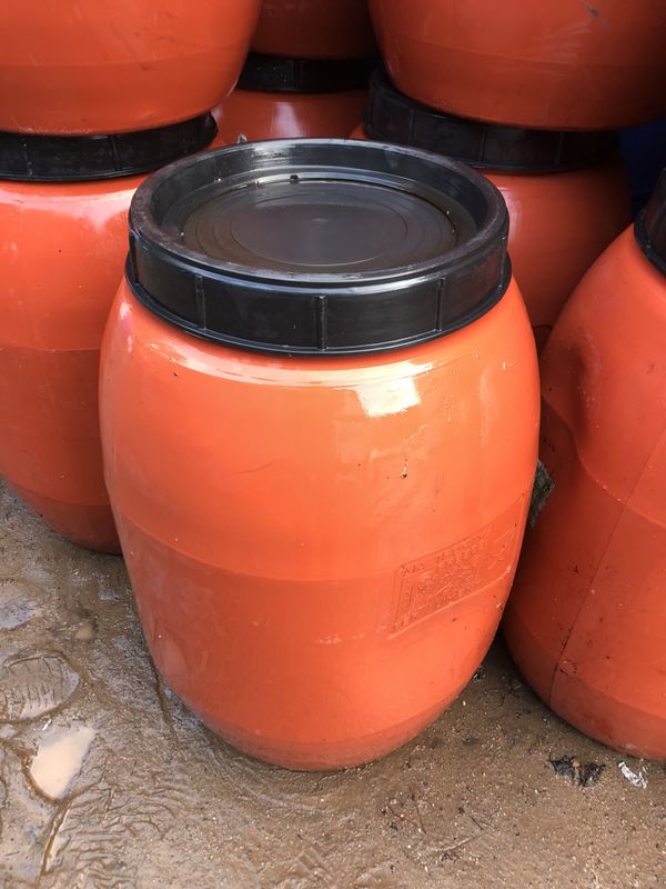 45 Gallon Food Grade Removable Screwtop drums for Sale in Escondido, CA