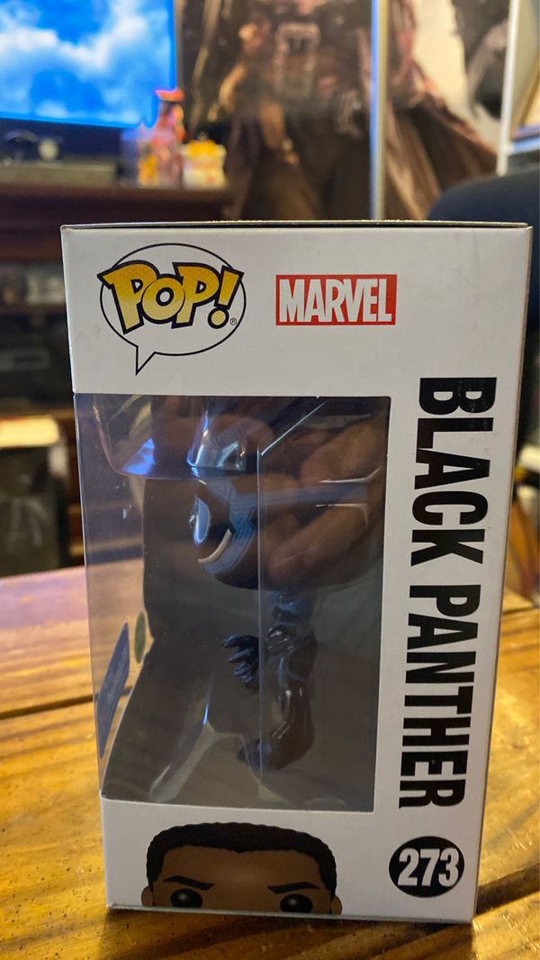 black panther funko pop glow