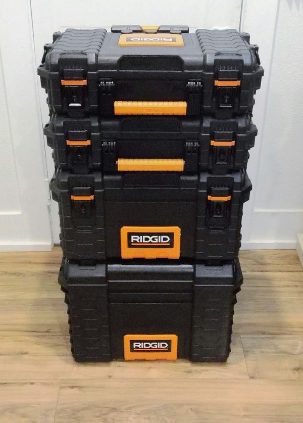 Ridgid Stacking Tool Box Set For Sale In Tacoma Wa Offerup