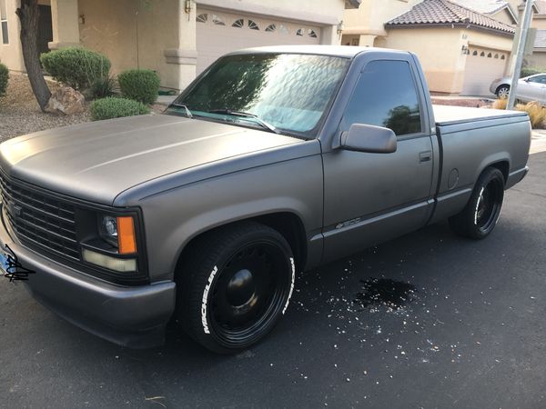 93 Chevrolet Cheyenne custom Bluetooth 5.7 c1500 Chevy obs rcsb ...