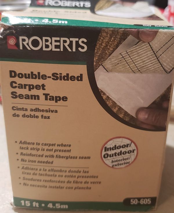 ROBERTS 15ft. DOUBLESIDED CARPET SEAM TAPE for Sale in WA
