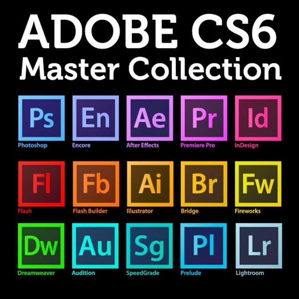 adobe creative cs6 master collection