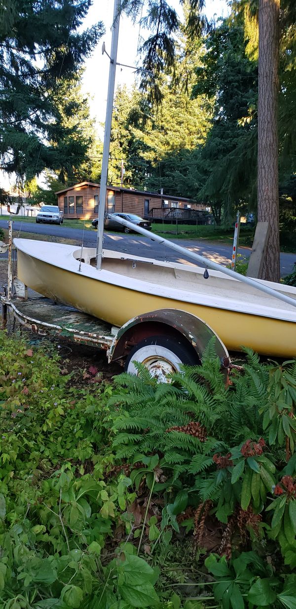 C Lark 14 foot sailboat for Sale in Bonney Lake, WA - OfferUp