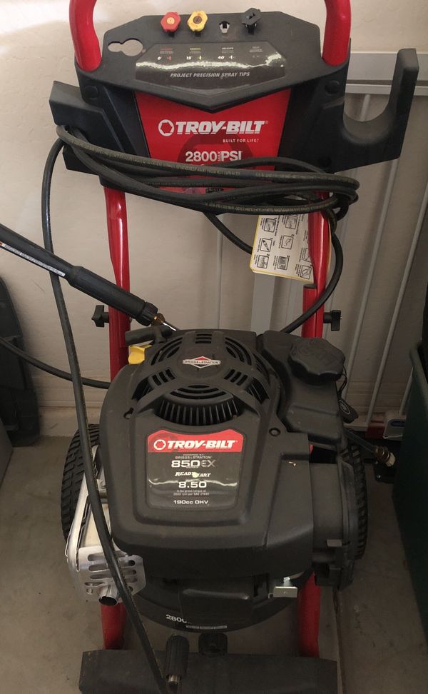 TroyBilt 2800 PSI Gas pressure washer for Sale in Gilbert, AZ OfferUp