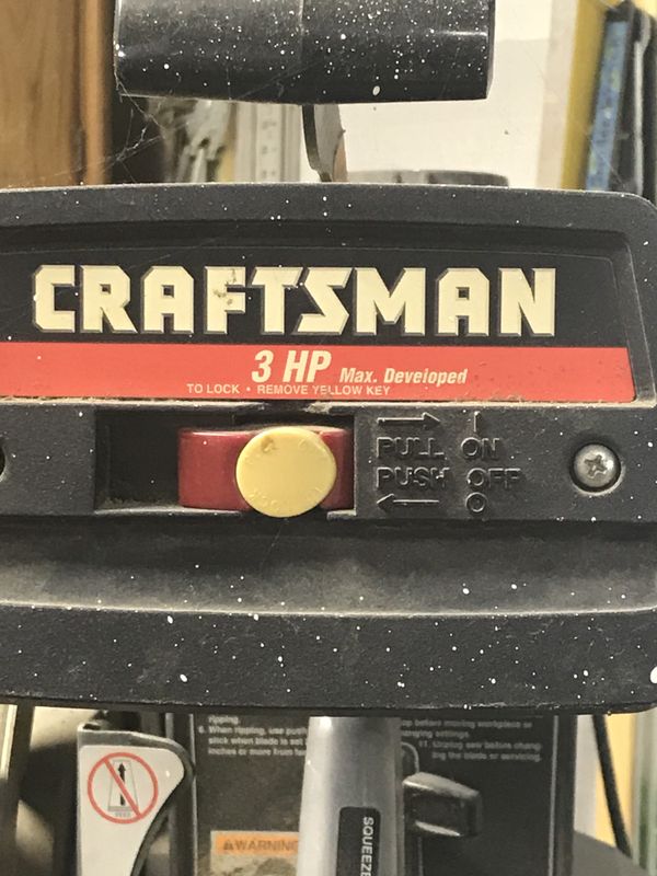 Craftsman 3hp 10