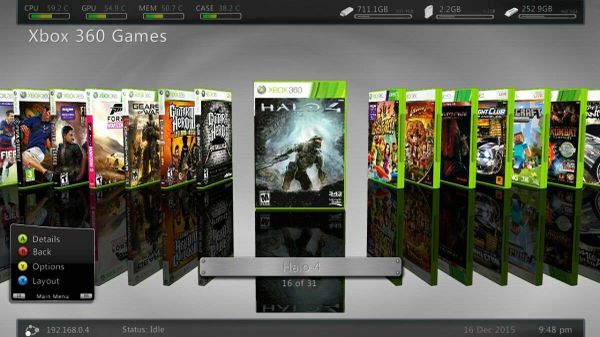 downloading system update on xbox 360 with hacked drive