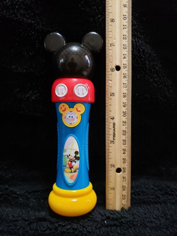 disney mickey mouse mousekadoer microphone toy