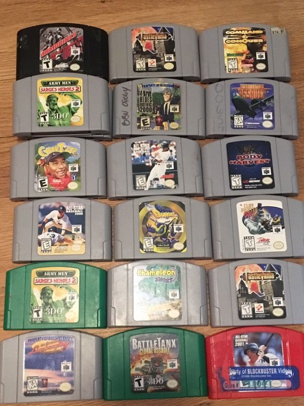 N64 games nintendo 64 for sale for Sale in Minneapolis, MN - OfferUp