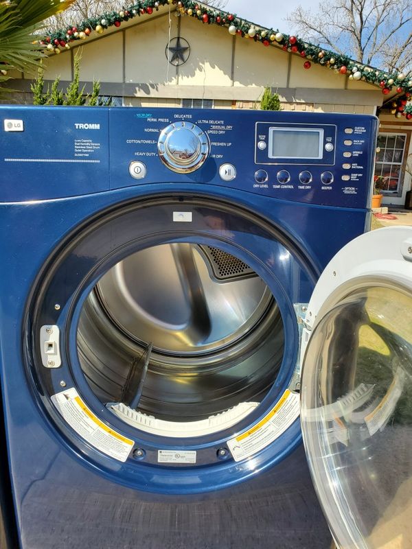 SUPER PRETTY BLUE LG WASHER AND DRYER SET for Sale in Arlington, TX