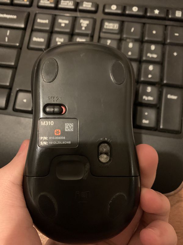 connecting m310 logitech mouse to new keyboard