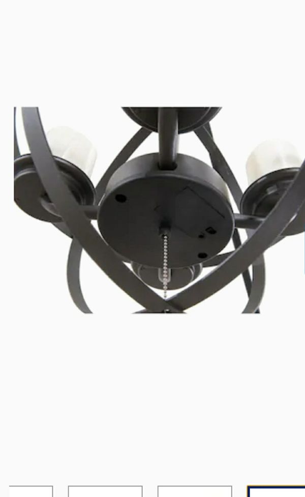 allen and roth gazebo chandelier with bluetooth