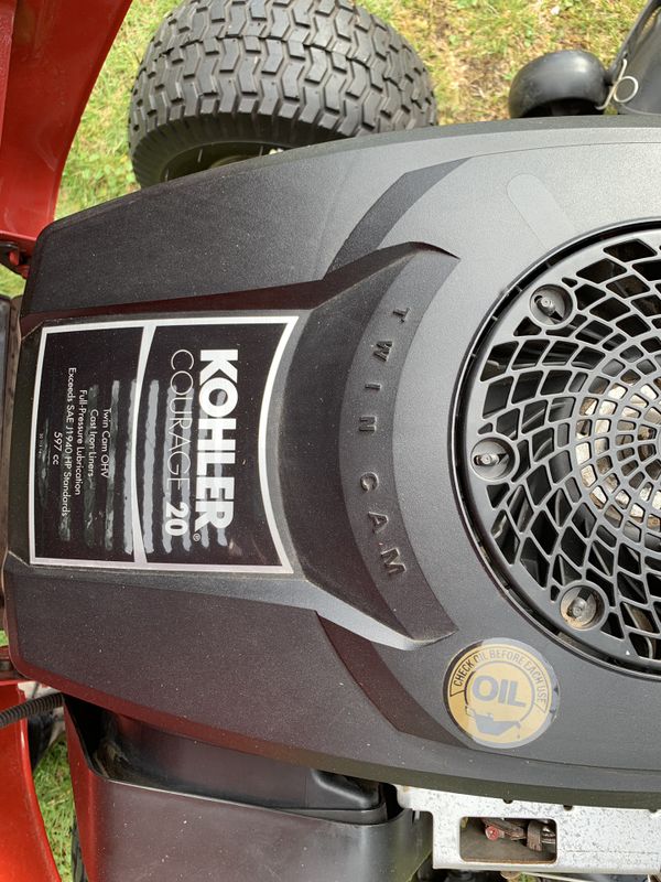 TroyBilt Bronco Riding Lawn Mower w/Bagger grass catcher42”Kohler