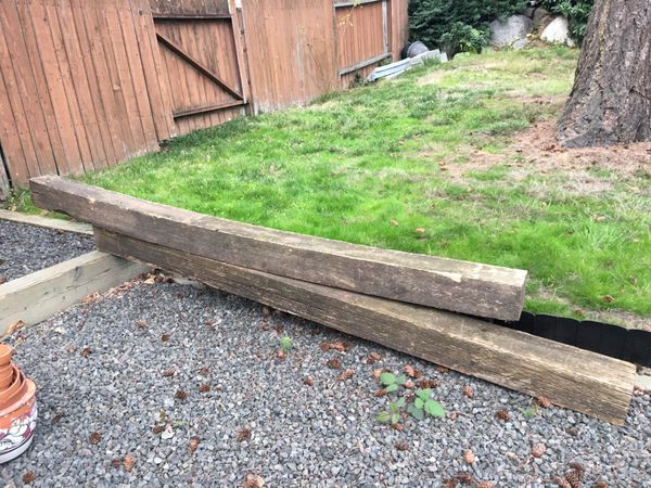 Free 4 Old Railroad Ties For Sale In Seattle, Wa - Offerup