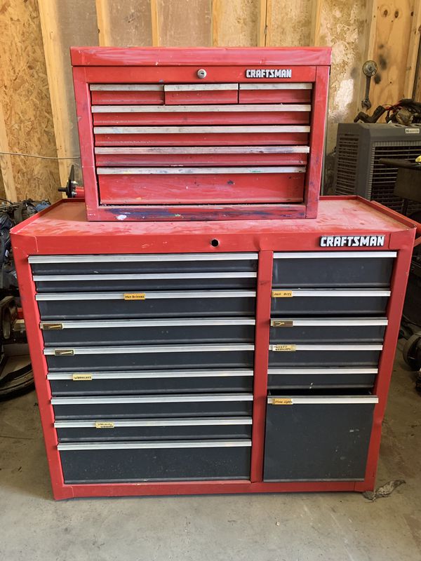 Craftsman 15 drawer tool box for Sale in Spring, TX OfferUp