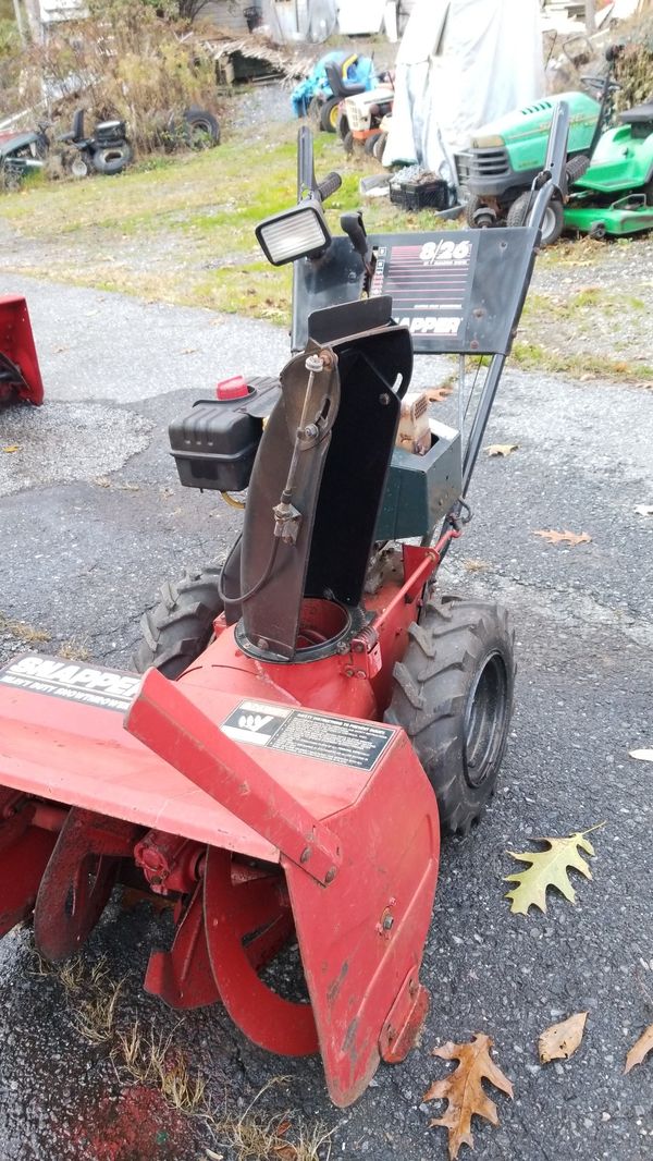SNAPPER 8HP 26" SNOW BLOWER for Sale in Ijamsville, MD OfferUp