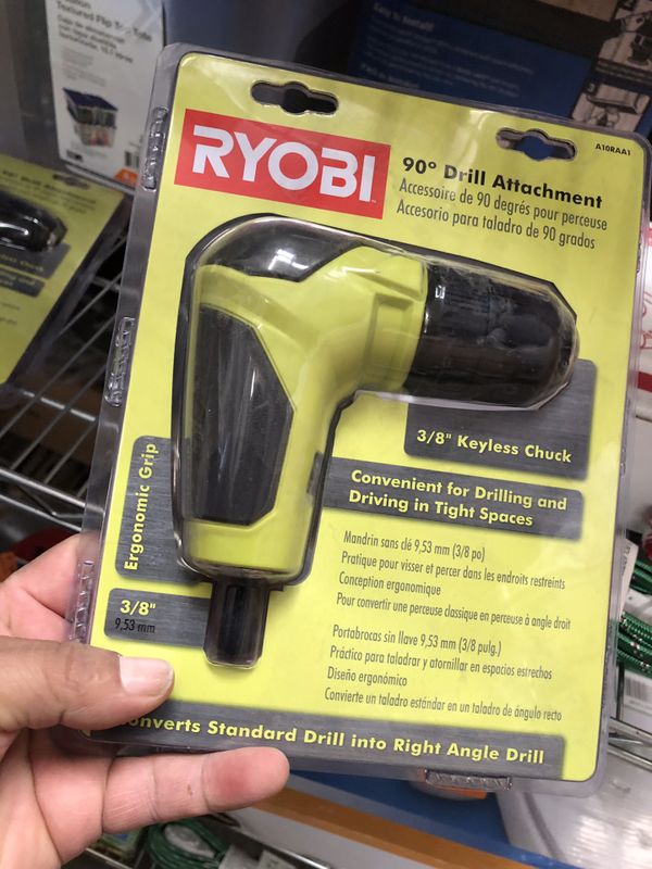 RYOBI Right Angle Drill Attachment’ 90 degrees drill attachment regular