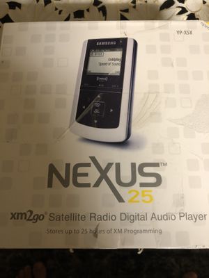Samsung YP-X5X NeXus 25 XM Ready Digital Audio Player with 25-hour Playback