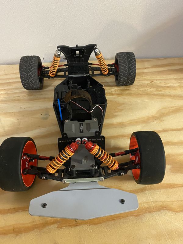 rustler drag car