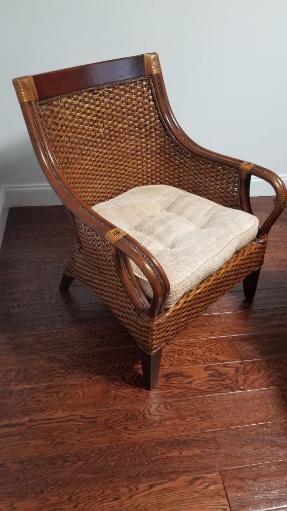 Temani Brown Wicker Chair for Sale in Pembroke Pines, FL OfferUp