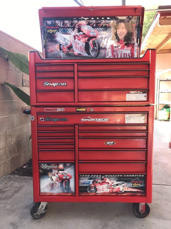 SnapOn Rolling Tool Chest 56" Angelle Sampey Special Edition