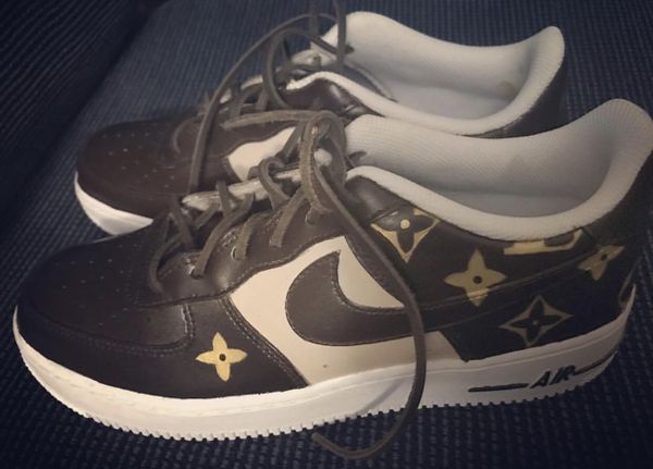 Custom Louis Vuitton Nike Air Force 1 for Sale in San Leandro, CA - OfferUp