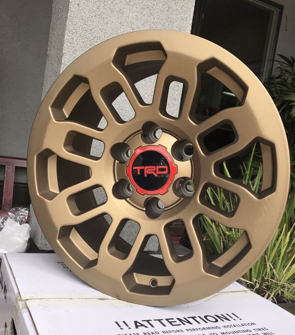 17” 4Runner BRONZE TRD PRO WHEELS for Sale in Chula Vista, CA OfferUp