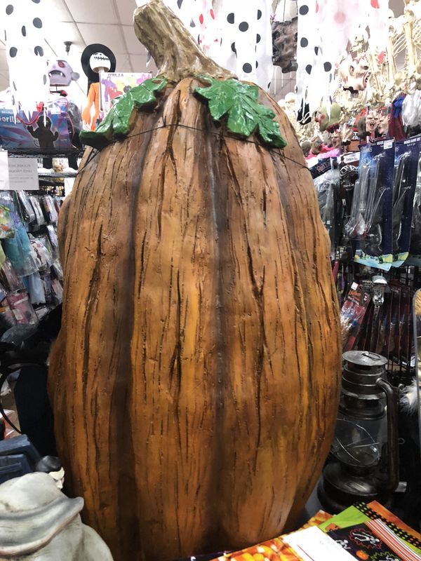 Fiberglass Halloween pumpkin 36” Halloween prop for Sale in Los Angeles, CA OfferUp