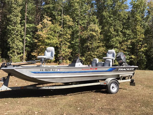 1995 18’ Bass Tracker 60 hp Mercury for Sale in Palmyra, VA - OfferUp