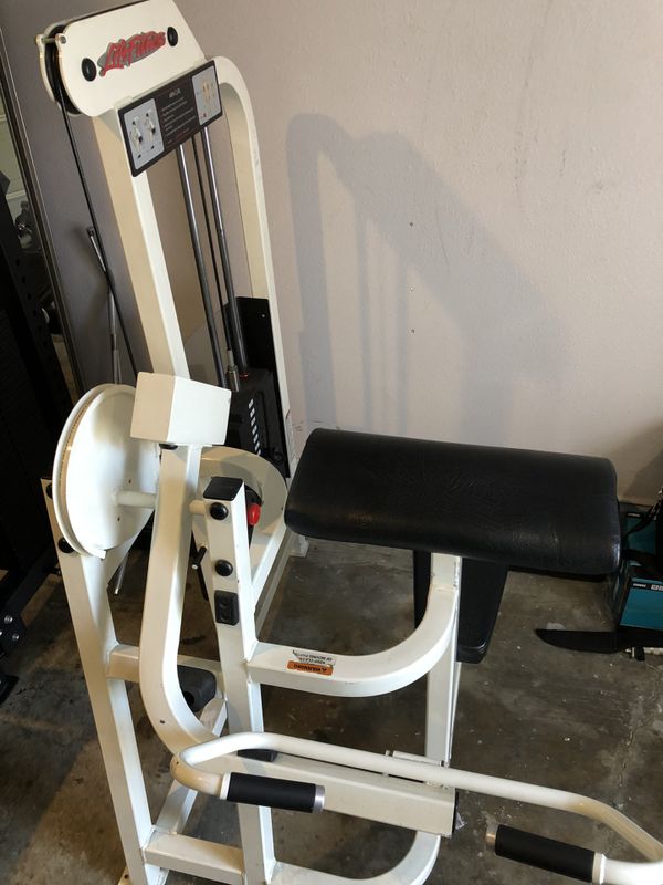 Life fitness bicep curl machine for Sale in Torrance, CA OfferUp