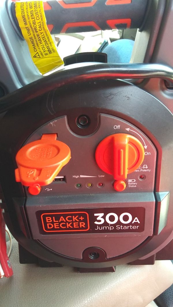 black and decker jump starters