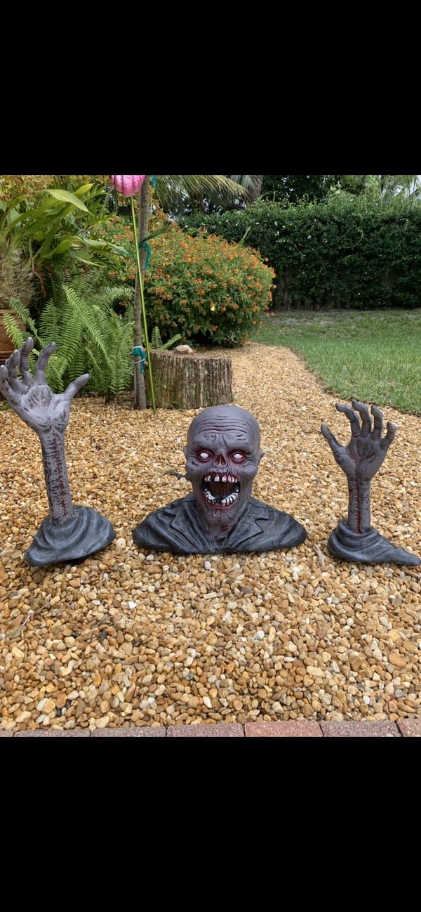 Spirit halloween zombie ground breaker prop decoration for Sale in